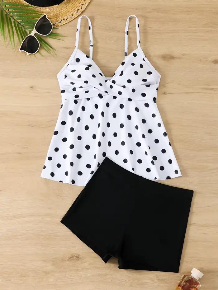 Maillot de bain tankini à bretelles 2026 pour femme