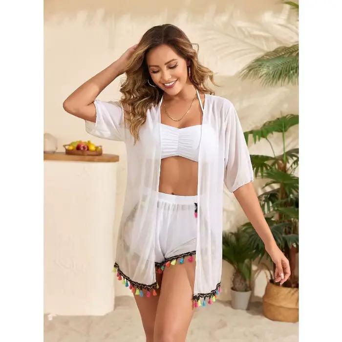 Ensemble de bikini sexy à imprimé tendance