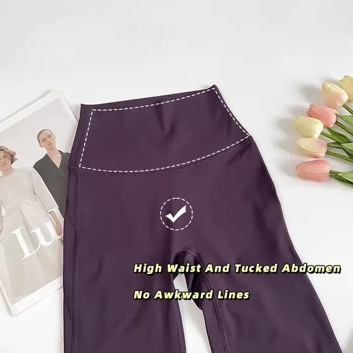 Pantalon de Yoga évasé taille haute pour femmes, Leggings de course, d'entraînement, de gymnastique, sensation nue, Pilates, pantalon de Sport, confortable et élégant, Activewe