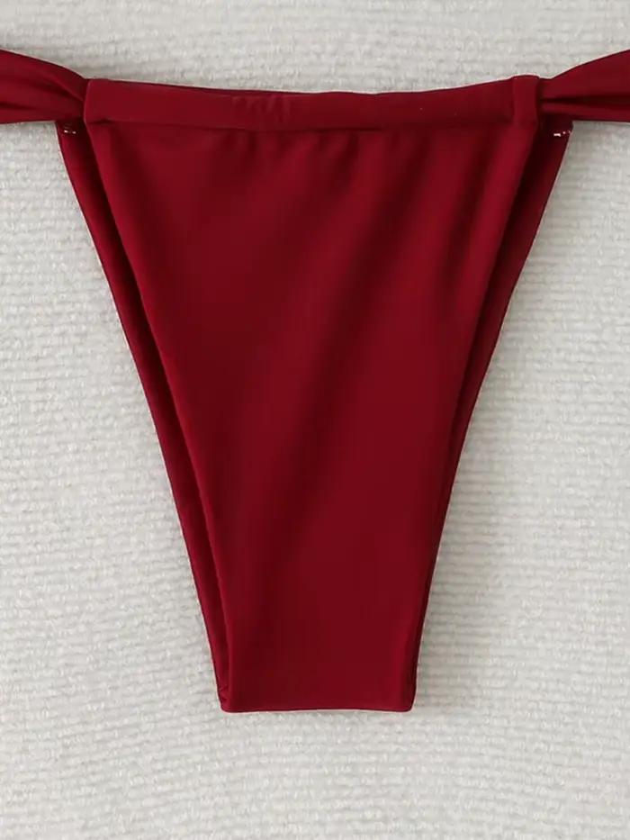 Bikini bandeau pour femme