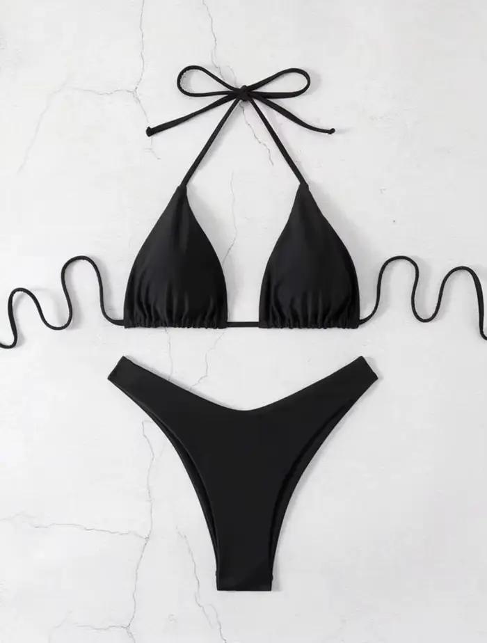 Maillot de bain brésilien à lacets
