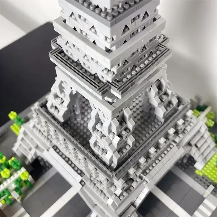 Knew construit 3 tailles choix Paris tour Eiffel Micro Mini blocs de construction jouet fierté de France décoration à collectionner et cadeau-Worth