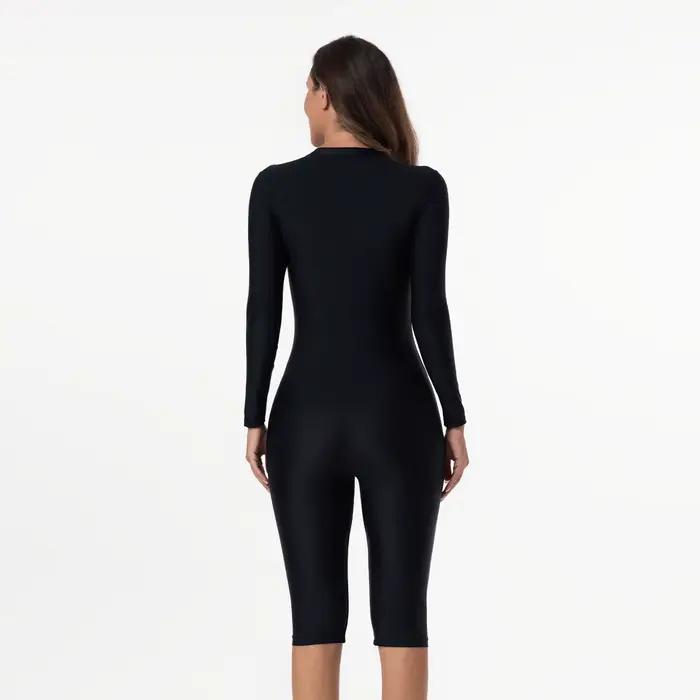 Maillot de bain une pièce avec manches pour femme