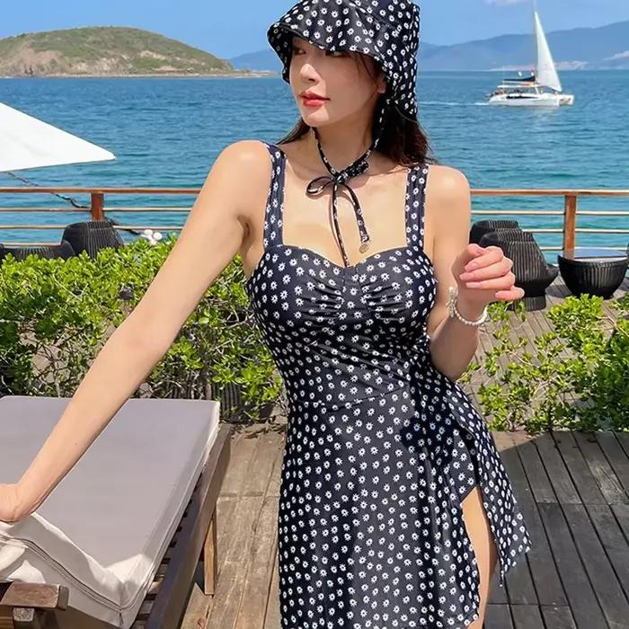 Maillot de bain une pièce vert