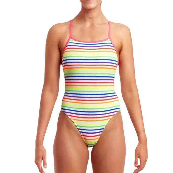 Funkita 2022 femmes maillot de bain Triathlon dos Sexy une pièce costume maillots de bain porter formation fonctionnelle maillot de bain sport maillot de bain