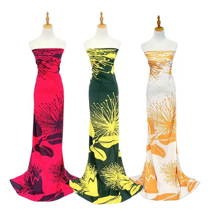 Jupe de Sarong à Fleurs de Lehua, Grande Taille, 180x120cm, Style Hawaïen, Tropicale, Parbones, Foulard Rond, Été