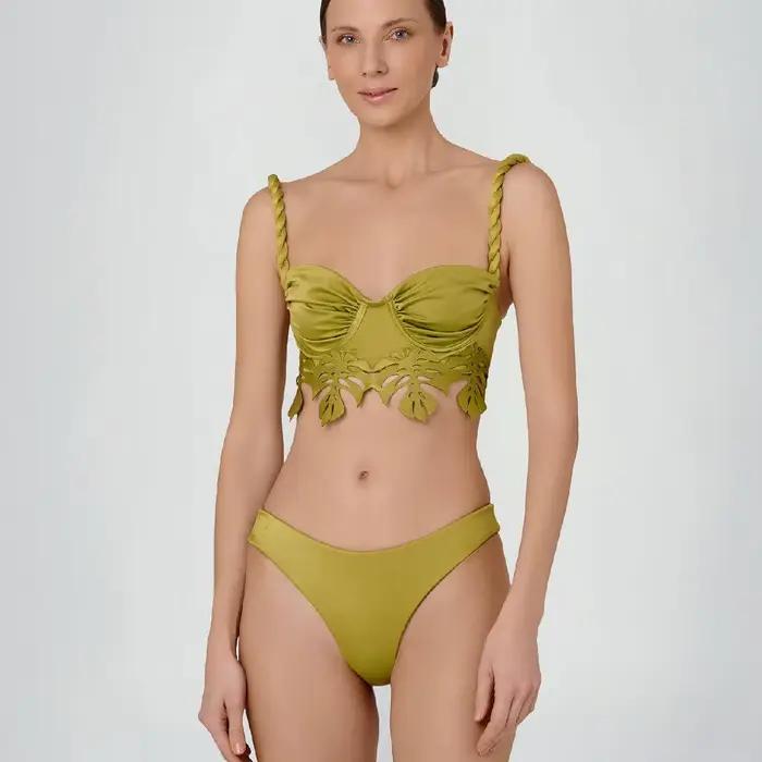 Bandeau Bikini Push Up Femmes Maillots De Bain 2024 Sexy Maillot