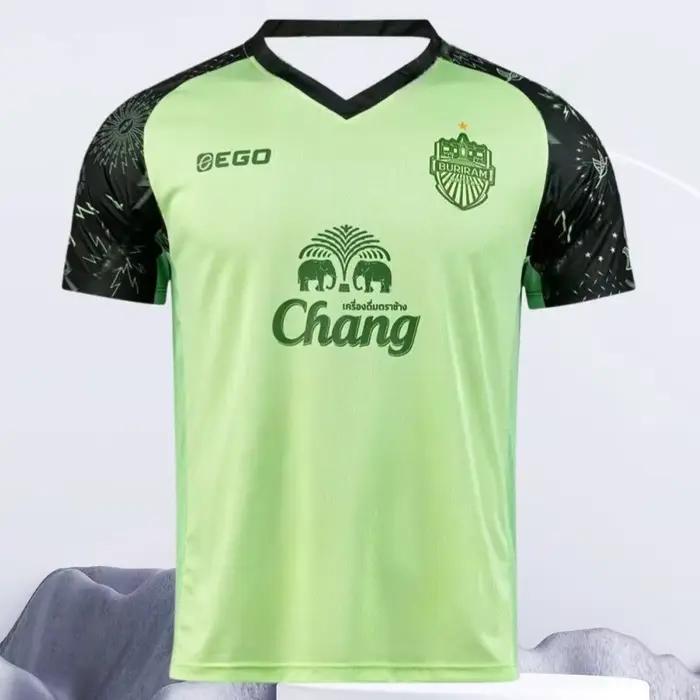 Maillot imprimé en 3D pour hommes, 25 été, thaïlande unie, confortable et respirant, pour Fan de Football, manches courtes
