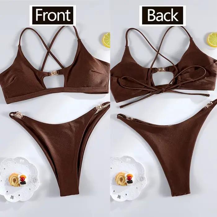 Rinabe noir Bikinis pour femmes Push Up Sexy maillots de bain maillot