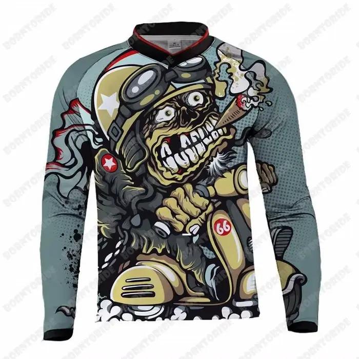 T-shirt de Moto XC, maillot de Moto XC, maillot de Moto XC BMX DH vtt, vêtements d'été