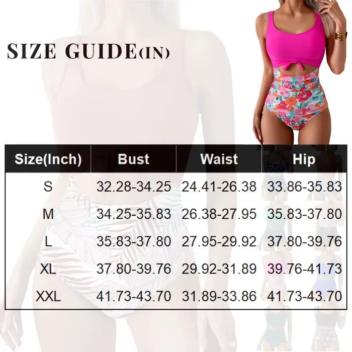 Maillot de bain d'été à imprimé floral