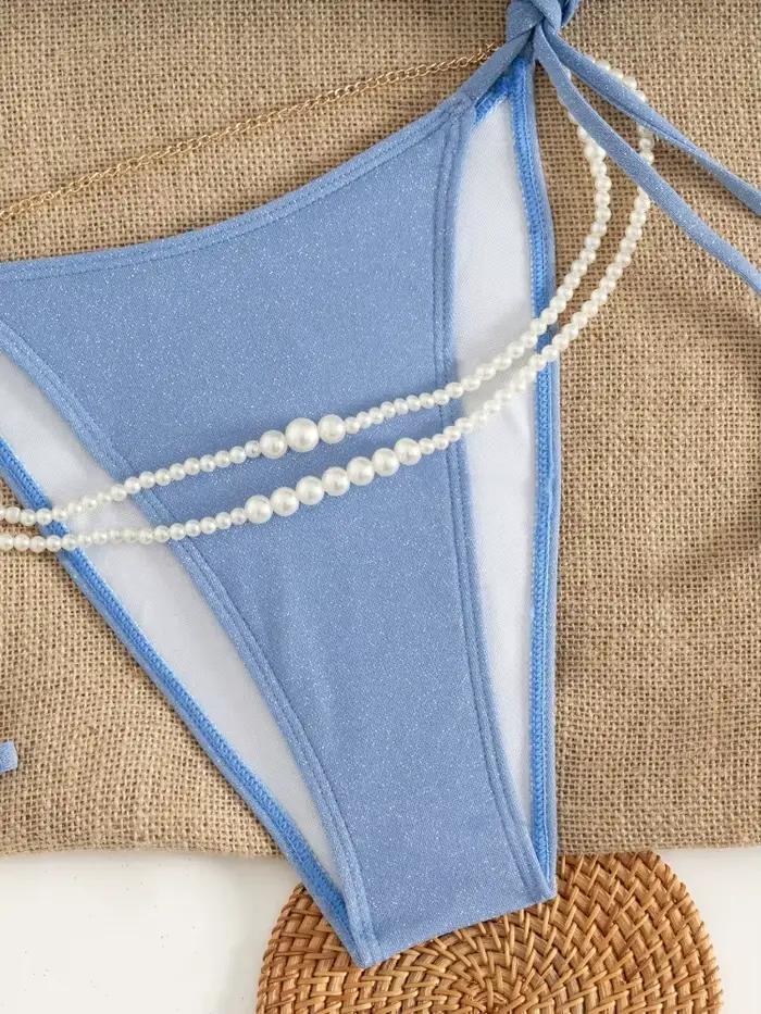 Haut de bikini triangle sexy pour femme
