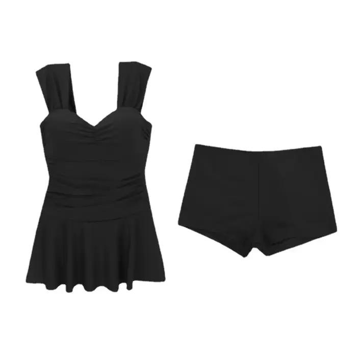 Maillot de bain une pièce rose pour femmes