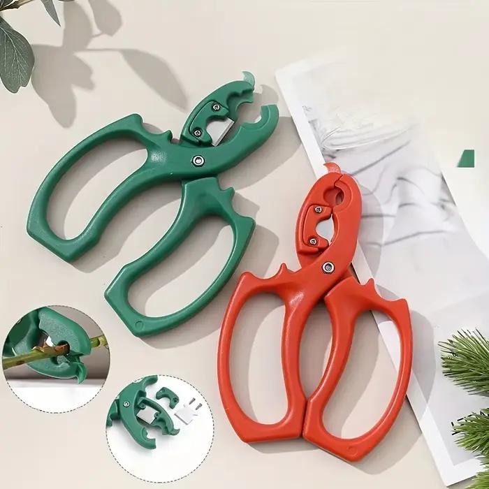 Ciseaux de jardin multifonctionnels 2 en 1 pour enlever les épines de roses, pour la coupe des tiges de fleurs, l'arrangement floral, utilisation domestique