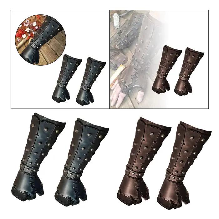 Protège-bras médiévaux, Design rétro, manchette Steampunk, brassards gothiques pour hommes pour Halloween