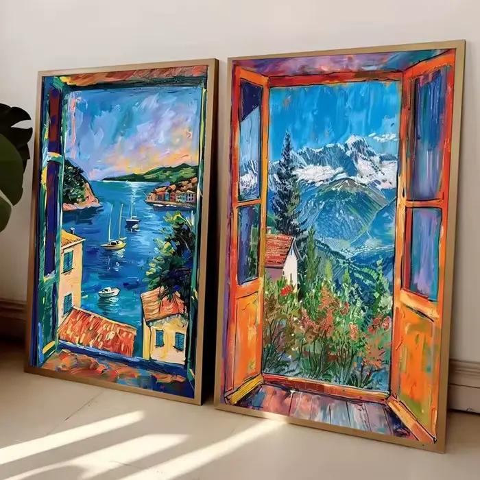 Affiche d'art abstrait Henri Matisse, peinture sur toile, paysage moderne, décoration murale pour salon, décoration de la maison