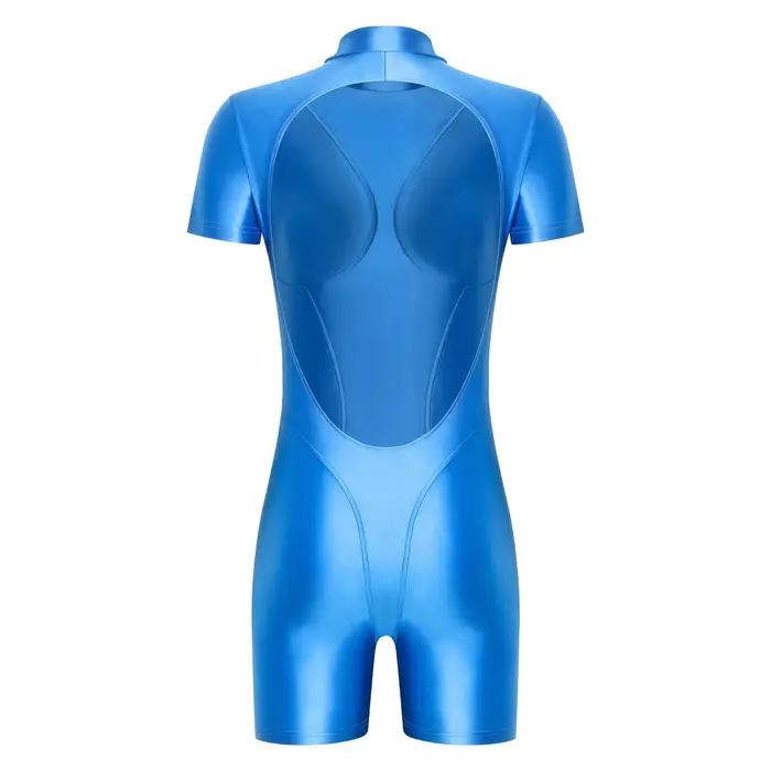 Maillot de bain une pièce brillant pour femme