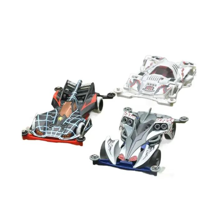 Mini voiture 4x4 super assemblée, modèle de voiture en boîte, collection de jouets de course classiques et cadeaux