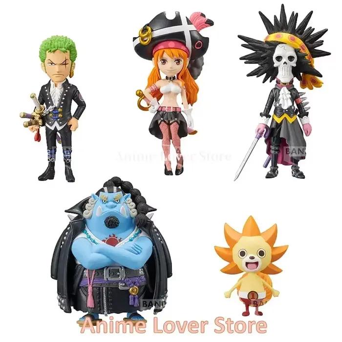 Bandai Banpresto Original One Piece WCF FILM RED VO.1 VO.2 VO.3 Luffy Nami Shanks Uta Figurines d'action Anime Jouets