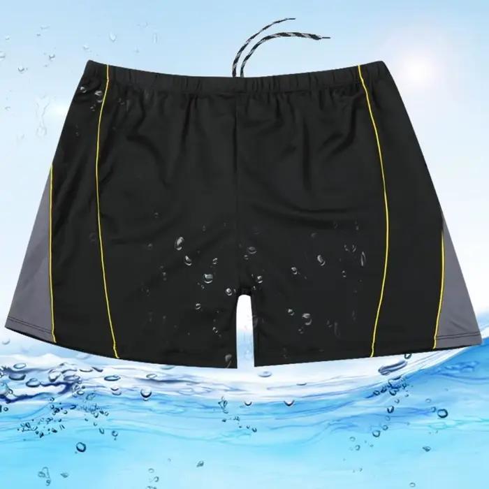 Doux piscine grande taille maillots de bain été hommes pantalons de plage hommes maillot de bain Shorts grande taille maillot de bain séchage rapide maillot de bain