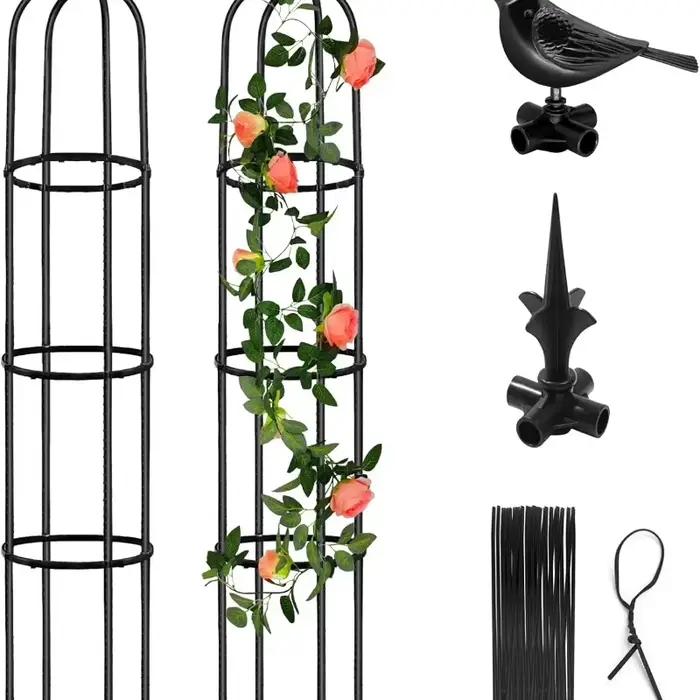 Treillis d'extérieur pour la grimpée des roses |   Buissons de roses, fournitures de jardinage, comprenant des supports de structure, des supports pour pots de fleurs, des supports pour plantes