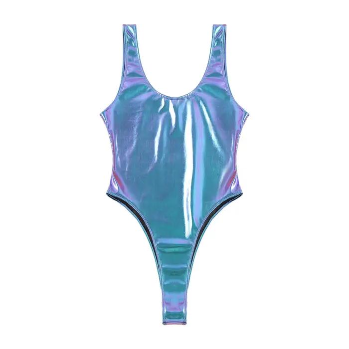 Maillot de bain brillant pour femmes