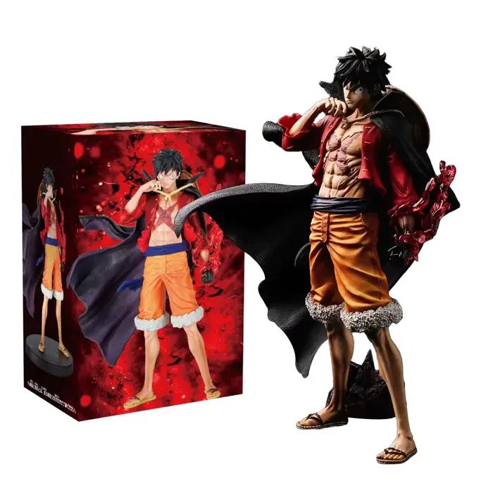 Figurine Luffy Kaidou Duel Head, 17cm, Anime, One Piece, Proxy, Monkey D Modèle de jouet Luffy en PVC, posture debout, jouet à collectionner, cadeau