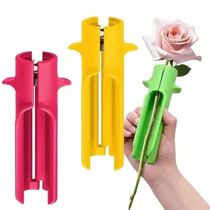 Outil de retrait des épines de rose, éplucheur de feuilles, décapant de fleurs, pour la maison, la fleuriste, le jardinage, outil de retrait des épines et des feuilles