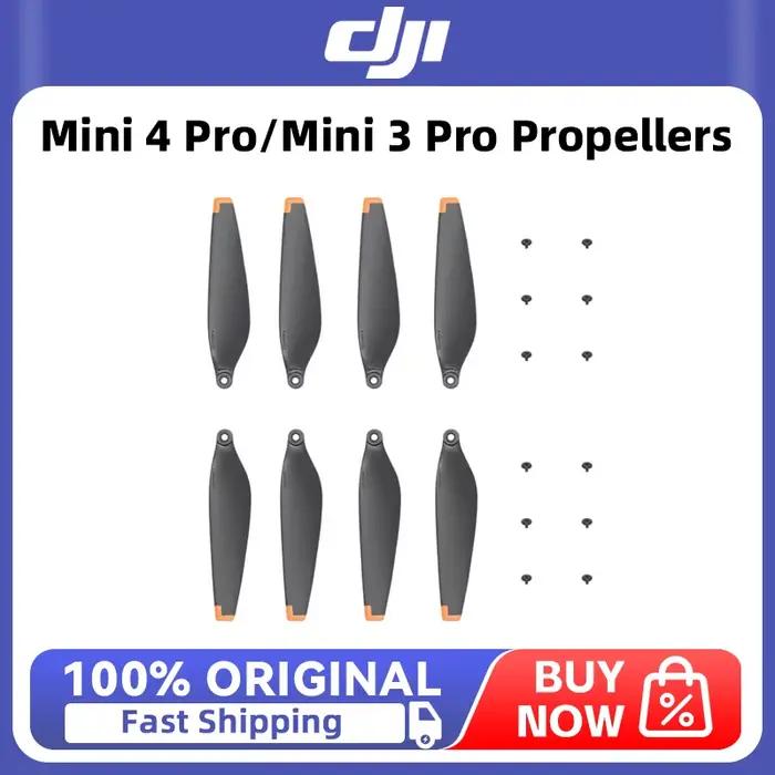 Hélices DJI Mini 4 Pro/Mini 3 Pro pour DJI Mini 4 Pro DJI Mini 3 Pro, nouveaux accessoires originaux, en Stock