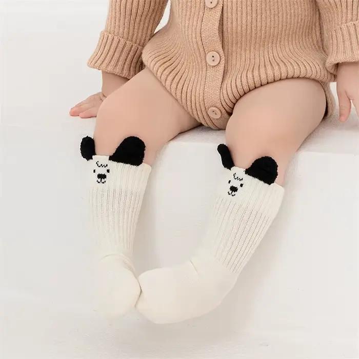 Chaussettes mignonnes en coton doux pour filles et garçons, chaussettes courtes pour bébés garçons et filles de 0 à 8 ans, nouvelle collection automne hiver