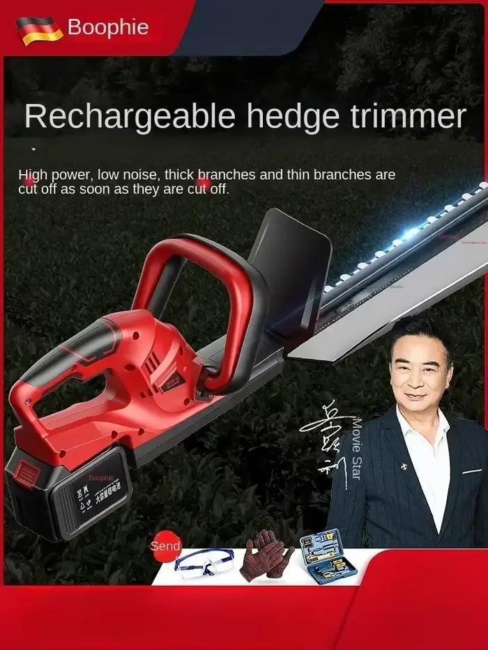 Taille-haie électrique sans fil 110 V/220 V pour l'entretien du jardin - CBA efficace et pratique