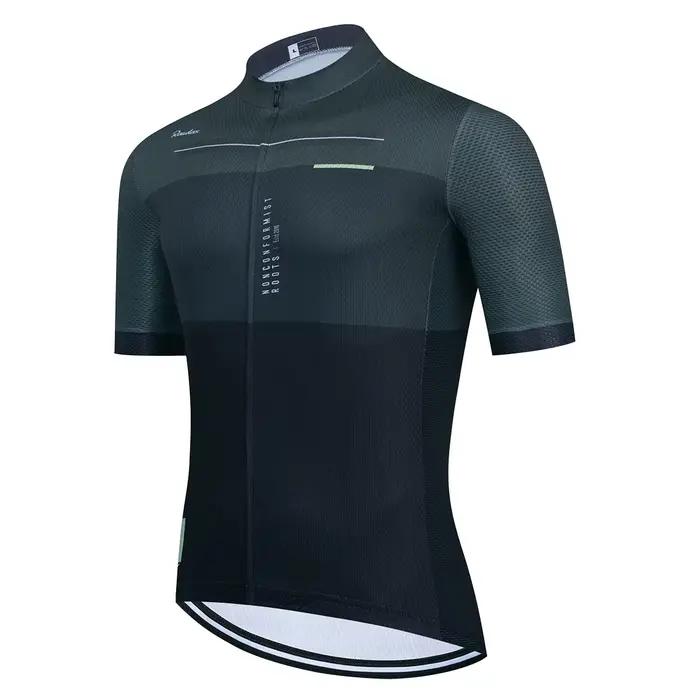 Raudax-Maillot de cyclisme à manches courtes pour homme, vêtements de course, VTT, été, 2022