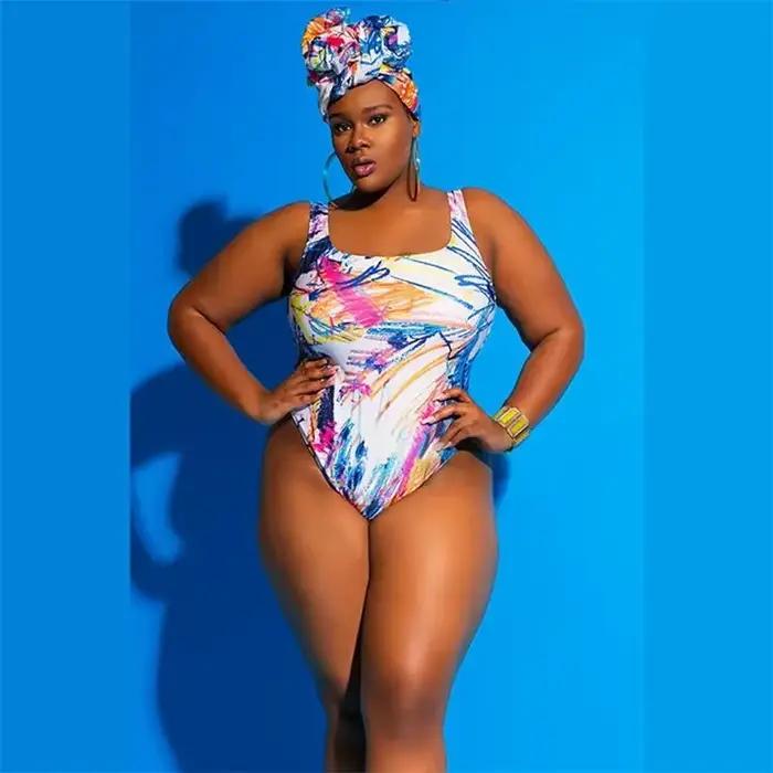 Maillot de bain une pièce grande taille pour femme