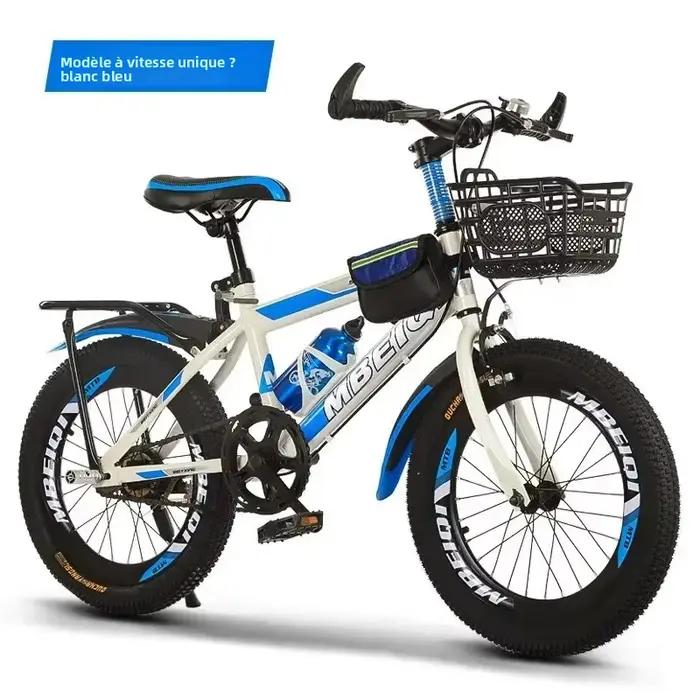 Vélo de montagne/route pour enfants et adultes de 18 à 24 pouces, vélo de déplacement en plein air à vitesse simple/variable pour tous âges