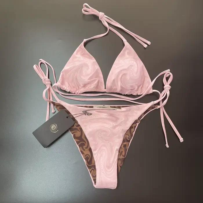 Maillot de bain deux pièces sexy triangle