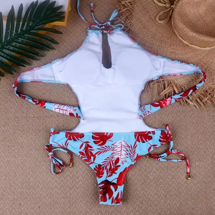 Maillot de bain une pièce extensible pour femmes