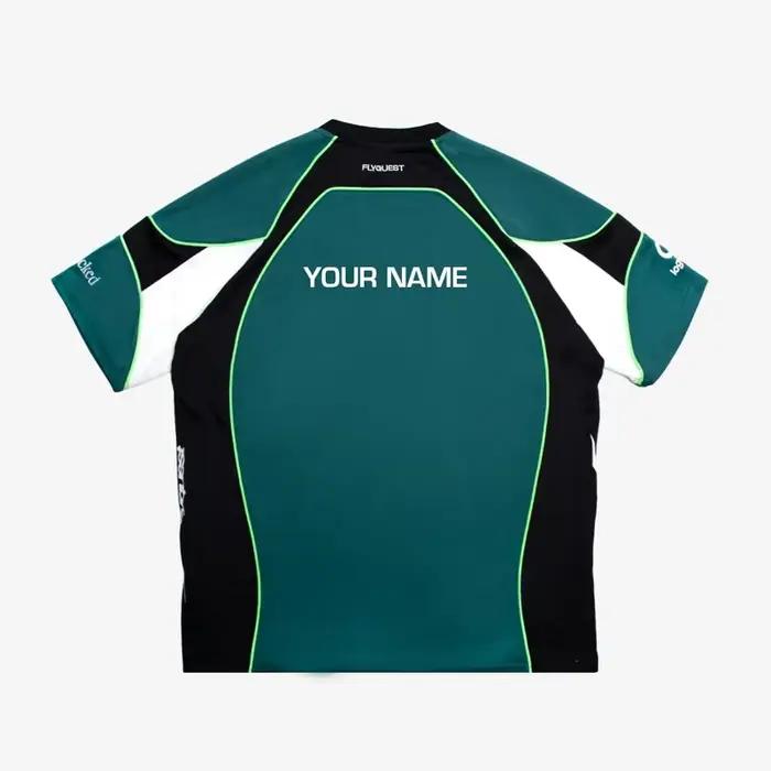 T-shirt d'entraînement E-sports FlyQuest 2026 REGEN Jersey – Cadeau idéal pour les fans (hommes et femmes) – Respirant, tendance, grande taille, personnalisable