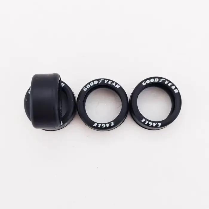 10 ensembles (40 pièces) de pneus de 9,8 mm pour voitures miniatures 1/64, pièces de rechange pour voitures 1:64