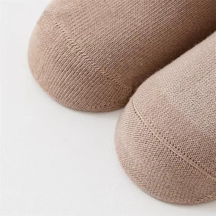 Chaussettes mignonnes en coton doux pour filles et garçons, chaussettes courtes pour bébés garçons et filles de 0 à 8 ans, nouvelle collection automne hiver
