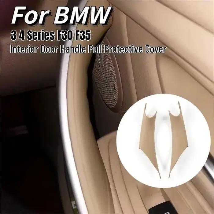 2 pièces pour BMW série 3 4 F30 F31 F32 F33 F34 F36 F80 F82 M3 M4 2012-2018 avant droite gauche droite noir mat poignée de porte de voiture