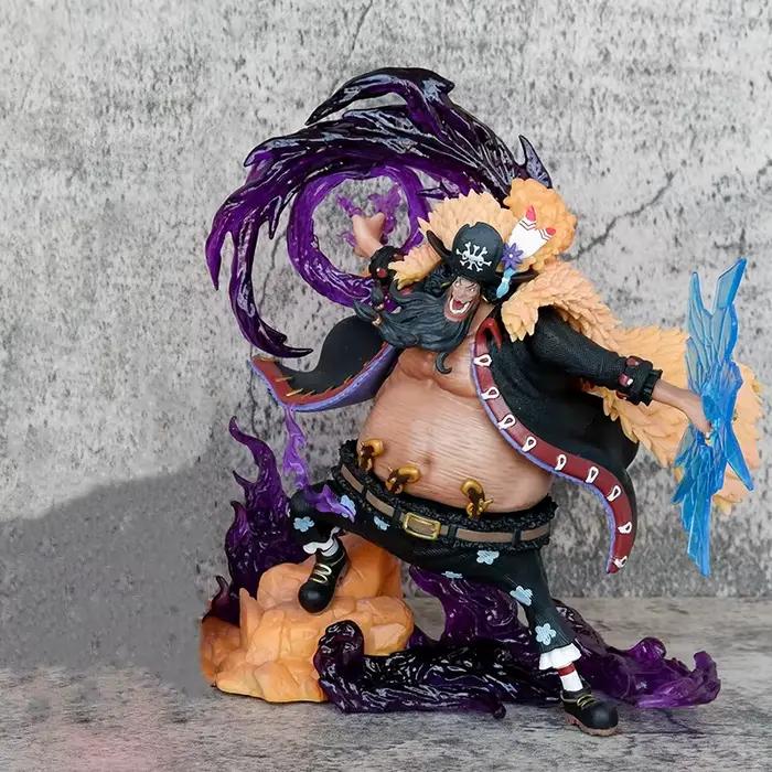 Anime ONE PIECE Pirates de Blackbeard Marshall D. Teach Version Bataille Figurine d'action en PVC GK, collection de statues, modèle de jouet pour enfants, cadeau
