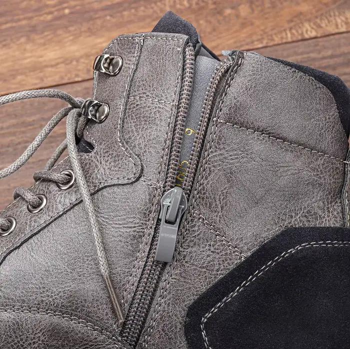 Taille 7-13 bottines pour hommes bottes en cuir pour hommes botte de marque pour hommes # AL605