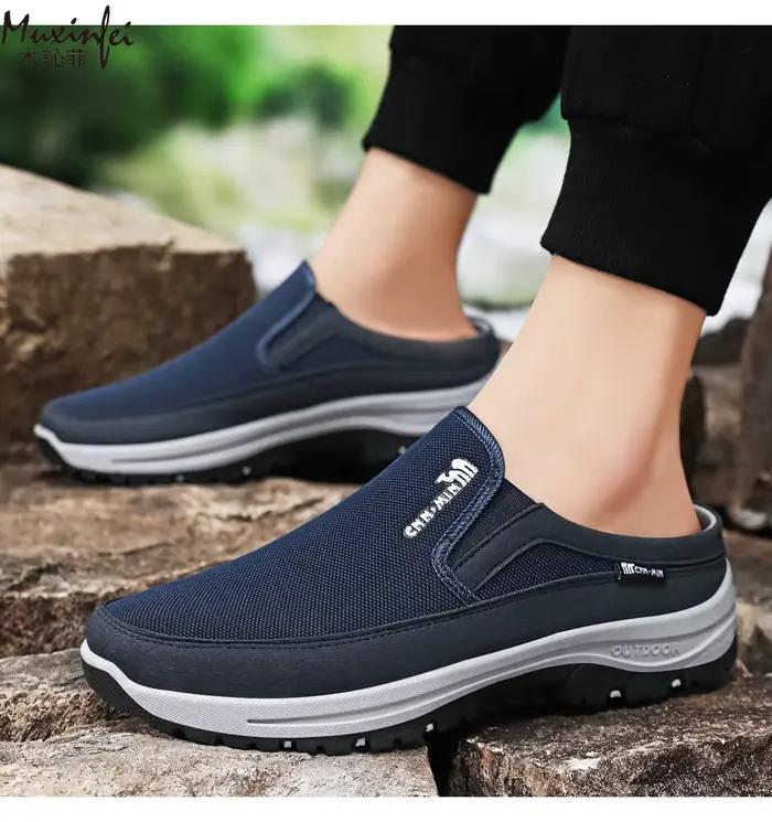 Chaussures pour hommes Printemps 2026 Nouveauté Polyvalentes Décontractées Mi-montantes Confortables, Respirantes, Anti-odeurs Taille 39-47