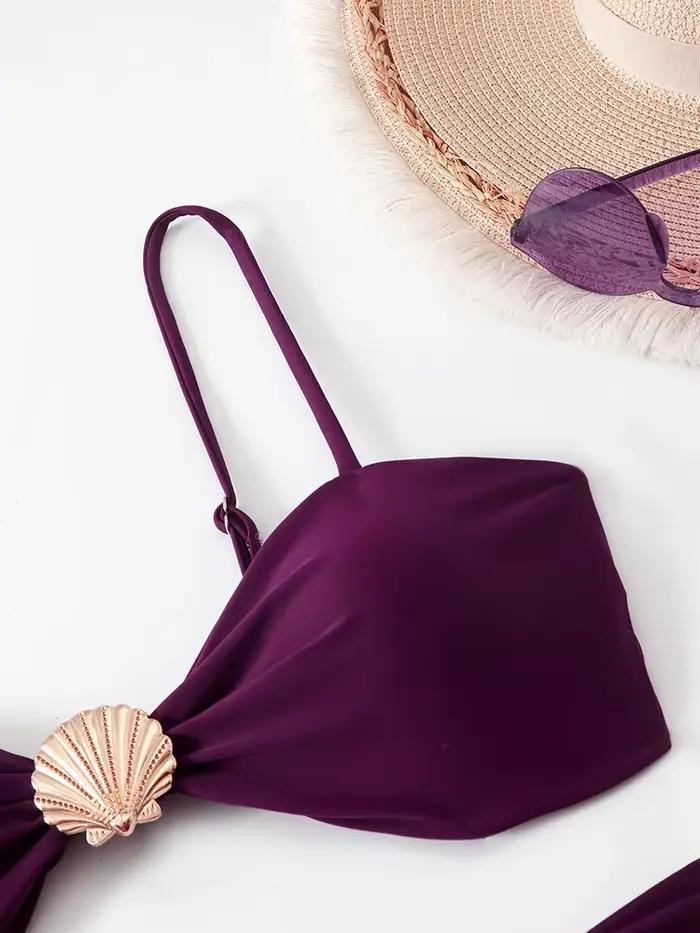 Bikini taille haute pour femmes