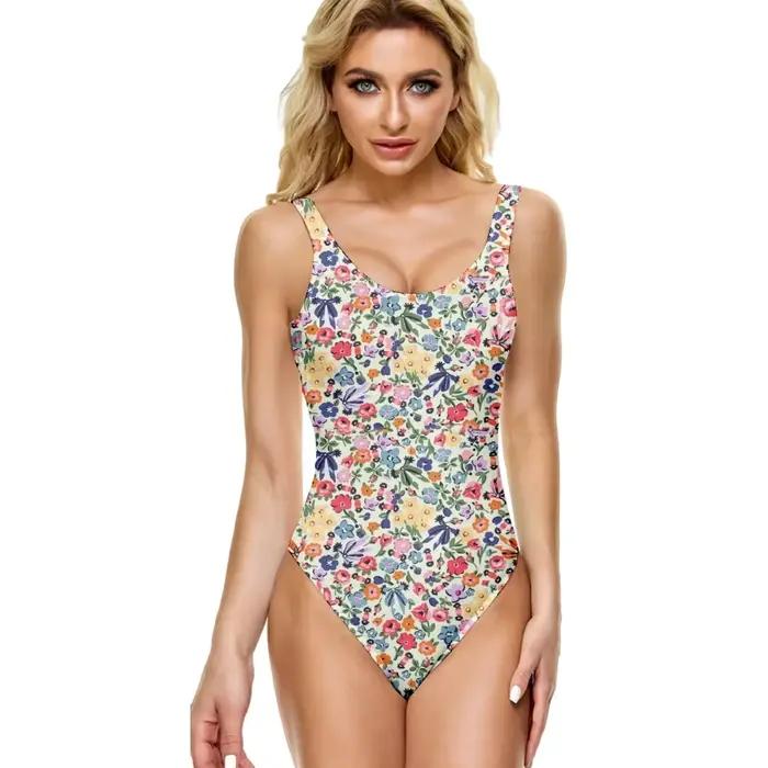​ Maillot de bain une pièce en fleurs de cerisier