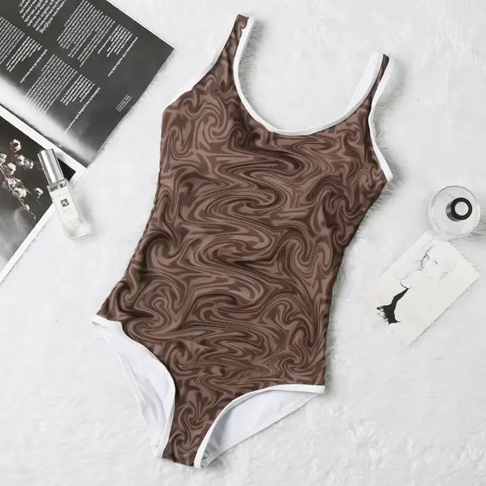Maillot de bain une pièce amincissant pour femme