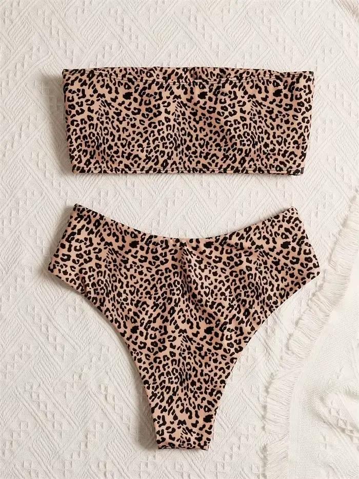 Bikini femmes maillot de bain 2026 nouveau Bikinis ensemble léopard