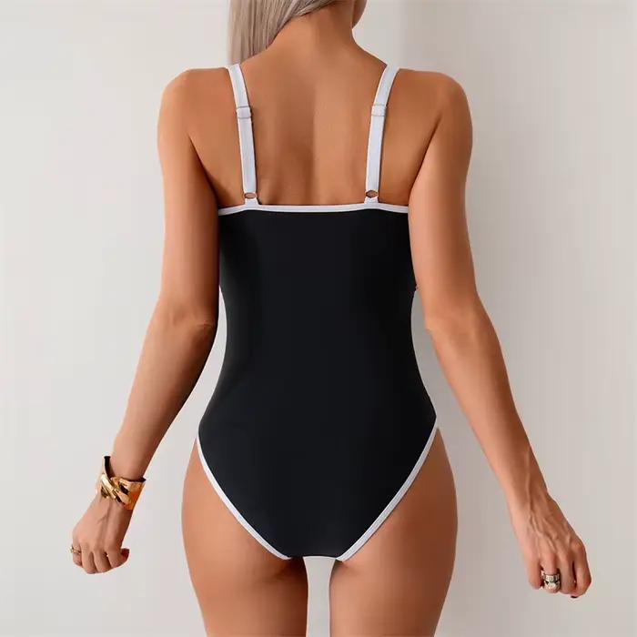 2025 femmes maillots de bain une pièce modeste maillot