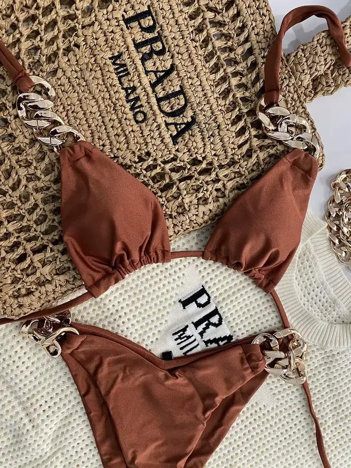 RUOTONGSEPT nouveau Bikini Sexy 2023 Triangle maillot de bain pour femmes brésilien