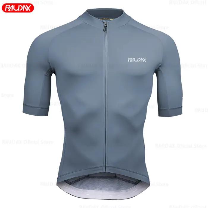 Nouveau 2023 Raudax maillot de cyclisme 12 couleurs cyclisme course hauts à manches courtes maillot de vélo chemises de cyclisme sur route maillots de vélo d'été